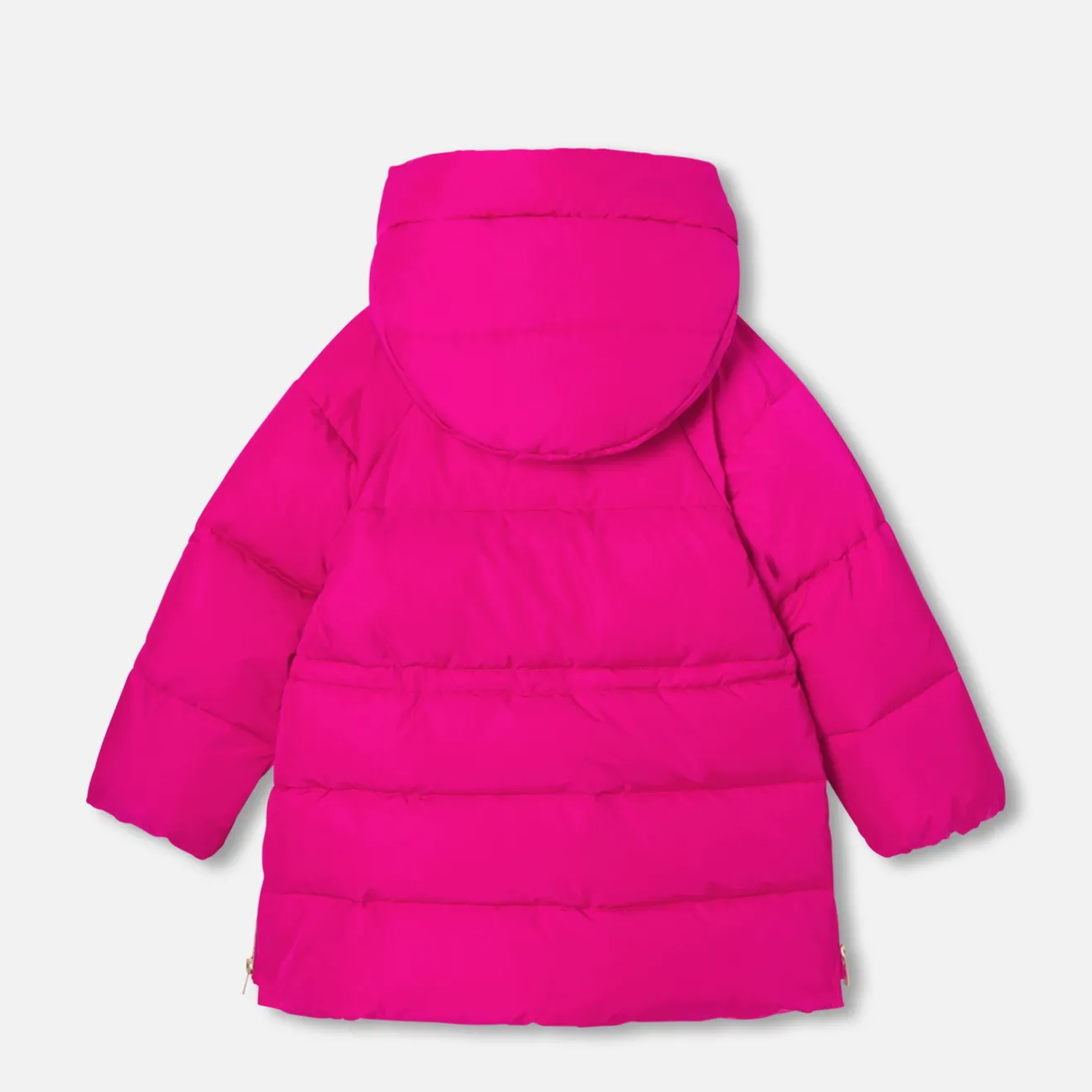 Jacadi Coats And Outerwear|Girl Coats & Puffer Jackets|Girl mid-length padded jacket Grenadine Pink