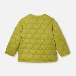 Jacadi Cardigans, Sweaters And Sweatshirts|Girl mid-season jacket Mustard