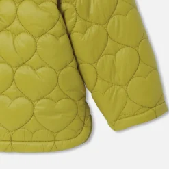 Jacadi Cardigans, Sweaters And Sweatshirts|Girl mid-season jacket Mustard
