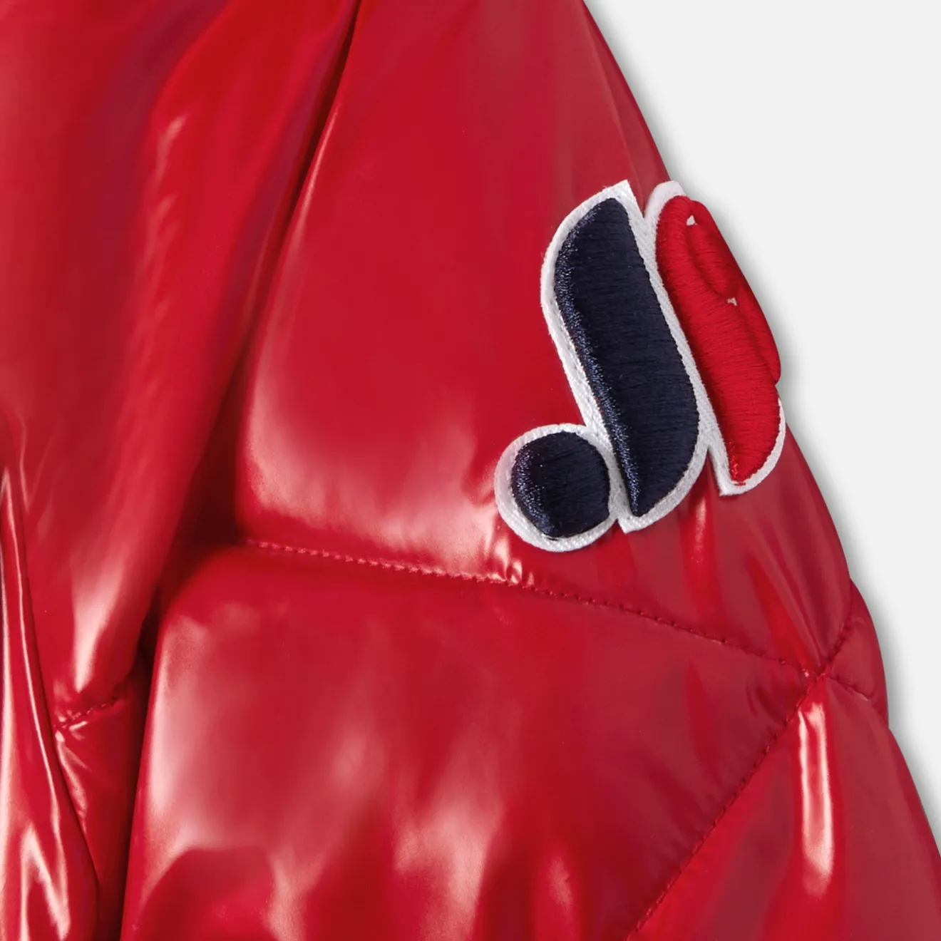 Jacadi Coats And Outerwear|Girl Coats & Puffer Jackets|Girl padded jacket Brick red