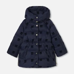 Jacadi Coats And Outerwear|Girl Coats & Puffer Jackets|Girl padded jacket Jacadi Navy
