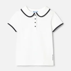 Jacadi T-Shirts, Polo Shirts|Girl polo shirt Jacadi White
