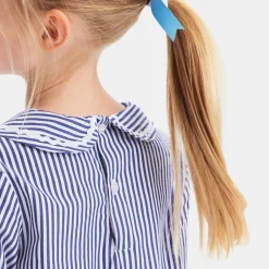 Jacadi Blouses And Shirts|Girl poplin blouse White/Blue