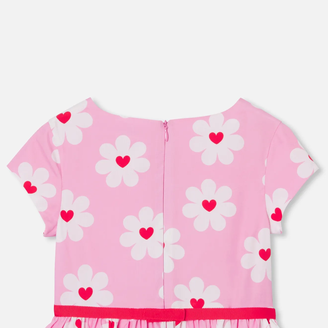 Jacadi Dresses And Skirts|Girl poplin dress Pink/Multicolour