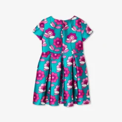 Jacadi Dresses And Skirts|Girl satin dress Blue/Multicolour