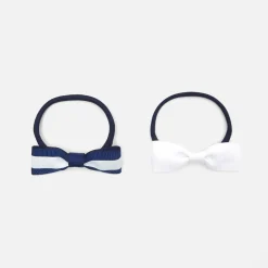 Jacadi Hair Accessories|Accessories|Girls duo of elastic bands Jacadi Navy