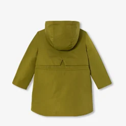 Jacadi Coats And Outerwear|Girl sherpa-lined parka Khaki
