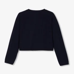 Jacadi Cardigans, Sweaters And Sweatshirts|Girl short cardigan Jacadi Navy