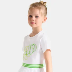 Jacadi T-Shirts, Polo Shirts|Girl short-sleeved T-shirt Jacadi White