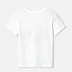 Jacadi T-Shirts, Polo Shirts|Girl short-sleeved T-shirt Jacadi White