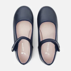 Jacadi Mary Janes, T-Straps And Ballet Flats|Girl smooth leather Mary Janes Jacadi Navy