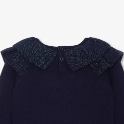 Jacadi Cardigans, Sweaters And Sweatshirts|Girl sweater Jacadi Navy