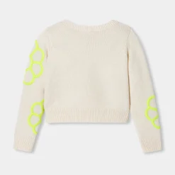 Jacadi Cardigans, Sweaters And Sweatshirts|Girl sweater Jacadi soft white