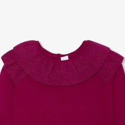 Jacadi Cardigans, Sweaters And Sweatshirts|Girl sweater Cherry