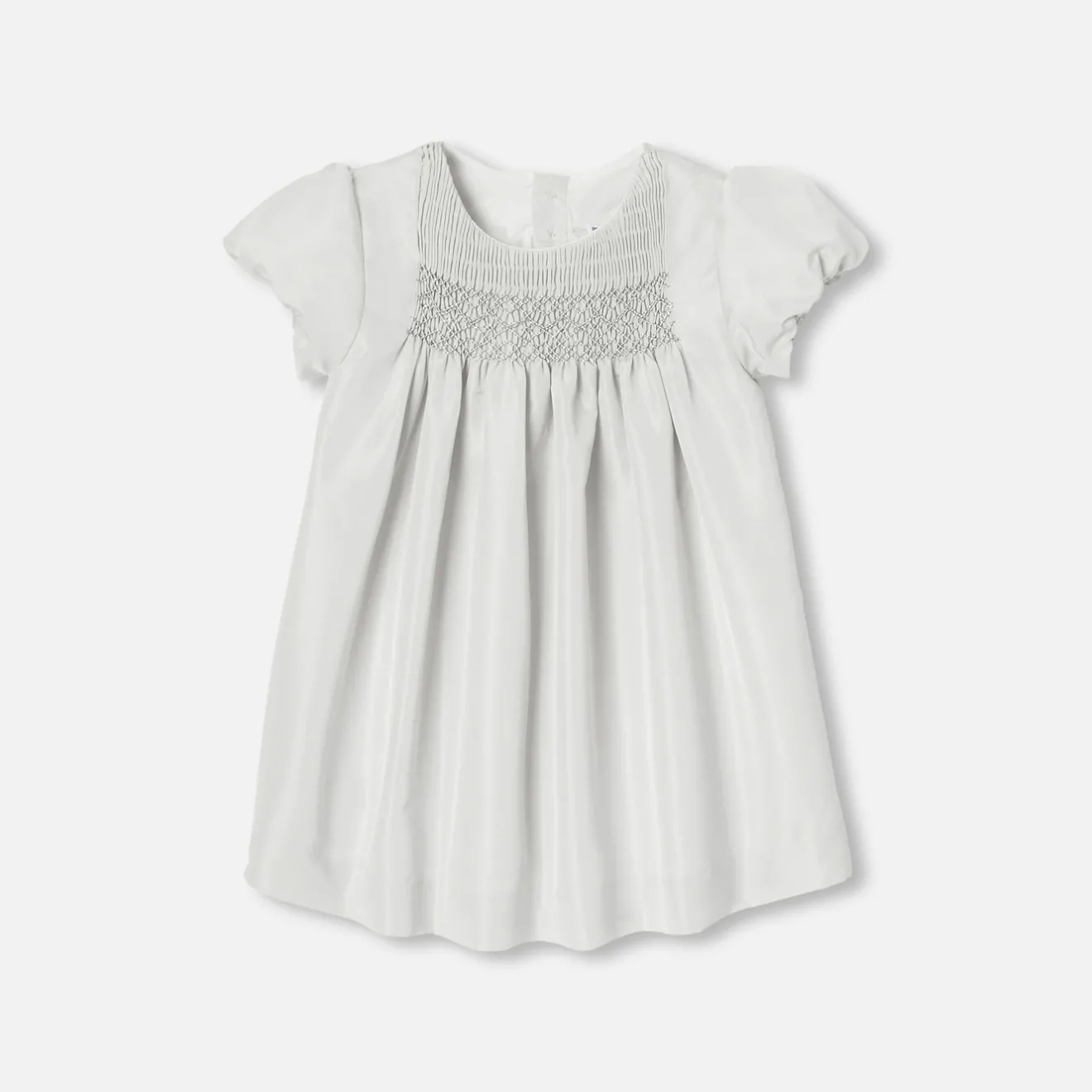 Jacadi Dresses|Girl taffeta dress Silver
