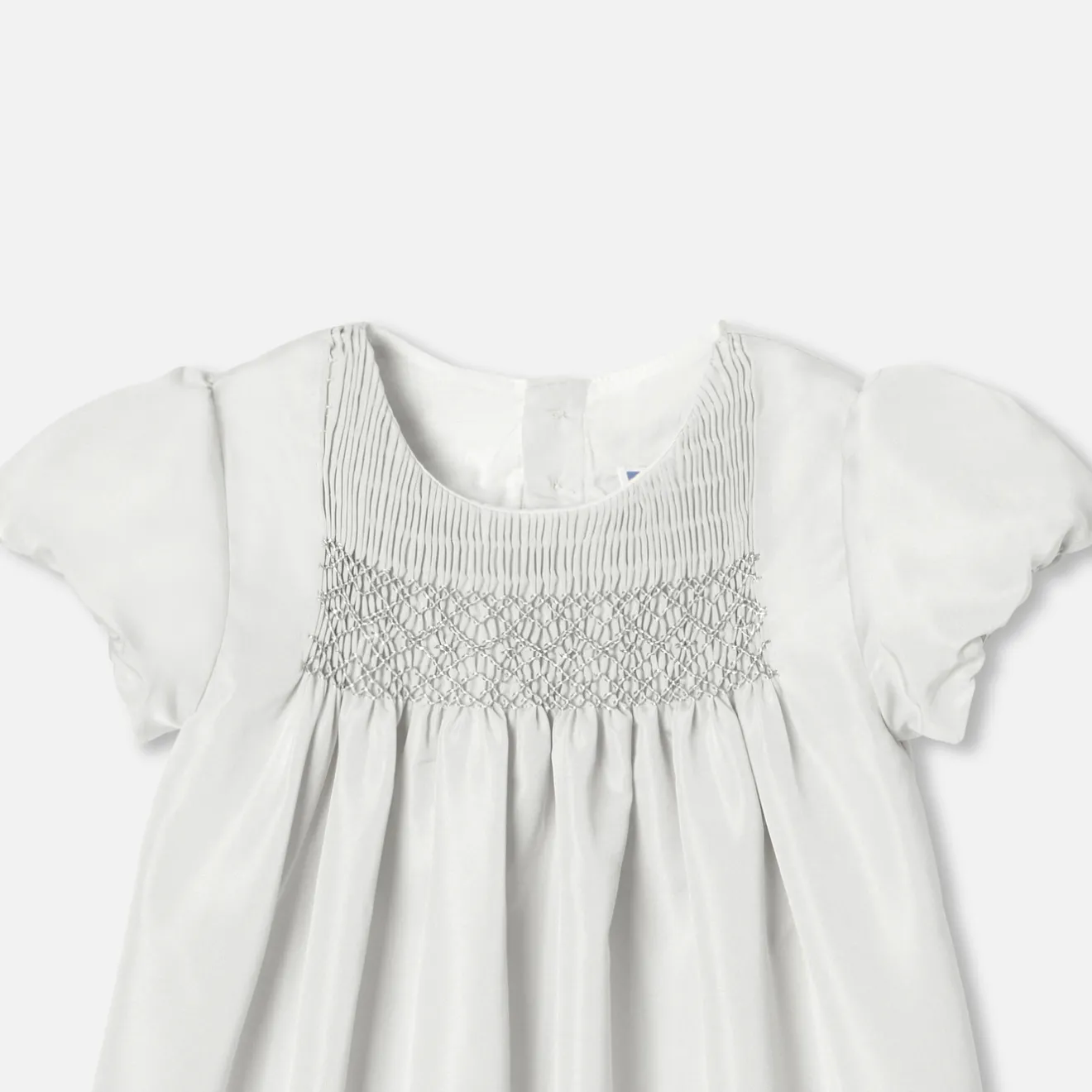 Jacadi Dresses|Girl taffeta dress Silver