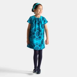 Jacadi Dresses And Skirts|Girl taffeta dress Turquoise blue