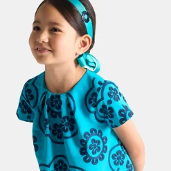 Jacadi Dresses And Skirts|Girl taffeta dress Turquoise blue