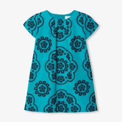 Jacadi Dresses And Skirts|Girl taffeta dress Turquoise blue