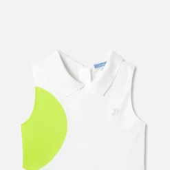 Jacadi Dresses And Skirts|Girl tennis dress White/Green