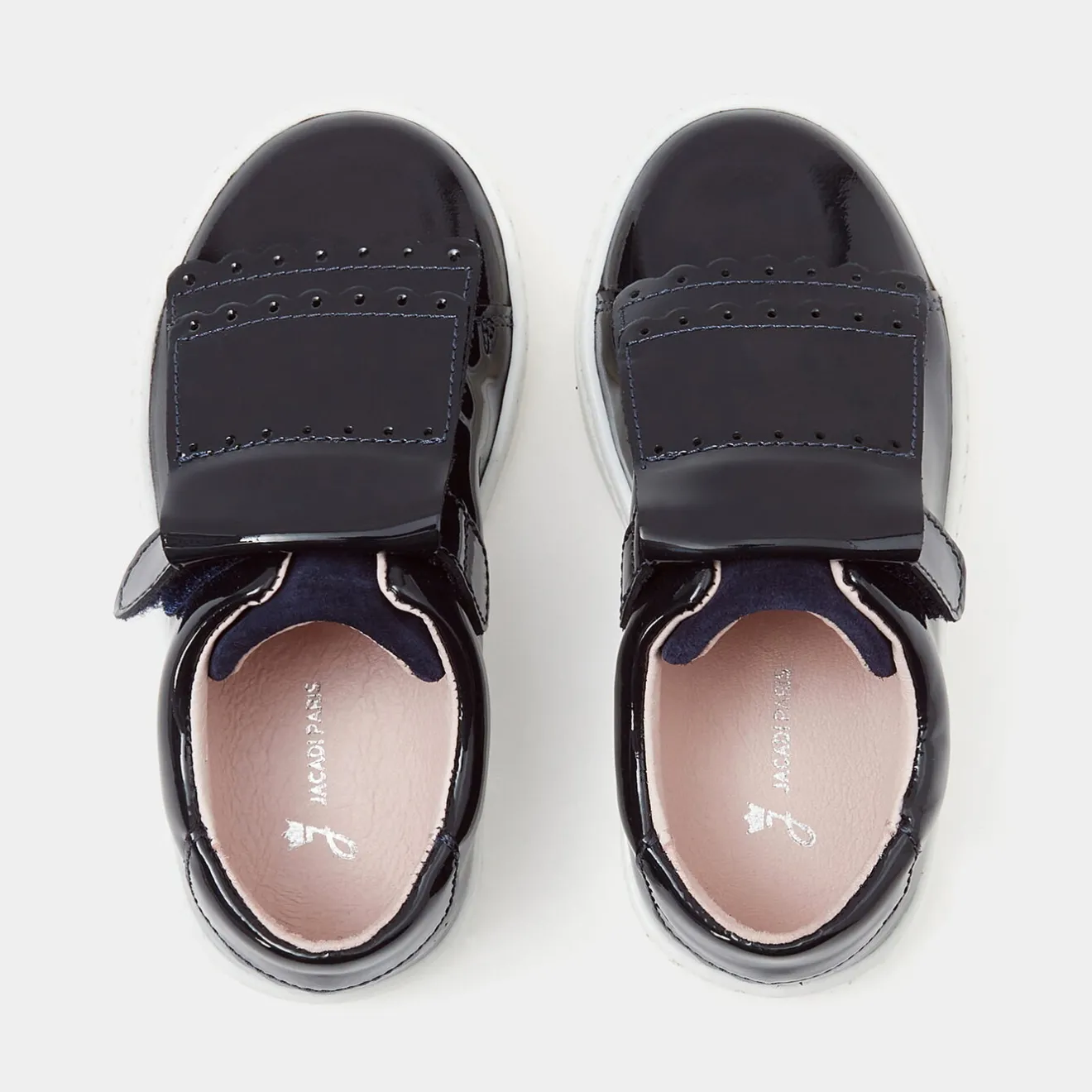 Jacadi Sneakers|Girl tennis shoes with removable tongue Jacadi Navy