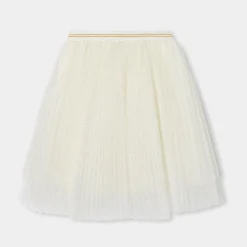 Jacadi Dresses And Skirts|Girl tulle skirt White/Gold