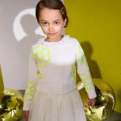 Jacadi Dresses And Skirts|Girl tulle skirt White/Gold