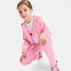 Jacadi Cardigans, Sweaters And Sweatshirts|Girl zip-up sweatshirt Soft Pink