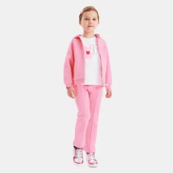 Jacadi Cardigans, Sweaters And Sweatshirts|Girl zip-up sweatshirt Soft Pink