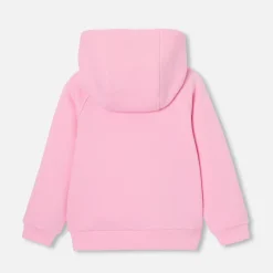 Jacadi Cardigans, Sweaters And Sweatshirts|Girl zip-up sweatshirt Soft Pink