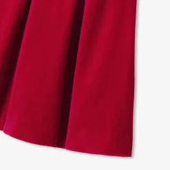 Jacadi Dresses|Holiday velvet baby dress Jacadi Red