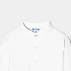 Jacadi T-Shirts And Polo Shirts|T-Shirts, Polo Shirts|Kid long-sleeved polo Jacadi White