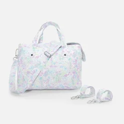 Jacadi Diaper Bags And Toiletry Bags|Diaper Bags And Toiletry Bags|Liberty fabric diaper bag White/Multicolour