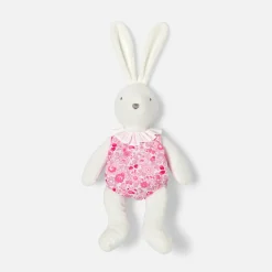 Jacadi Plush And Activity Toys|Plush And Activity Toys|Medium bunny romper Pink/Multicolour
