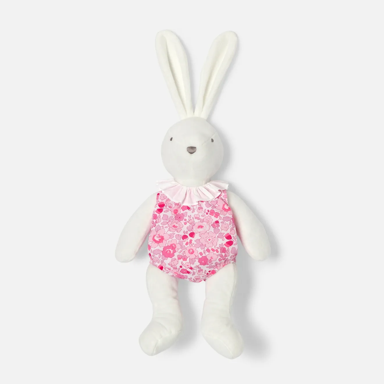 Jacadi Plush And Activity Toys|Plush And Activity Toys|Medium bunny romper Pink/Multicolour
