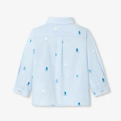 Jacadi Shirts|Oxford baby boy shirt Cloud