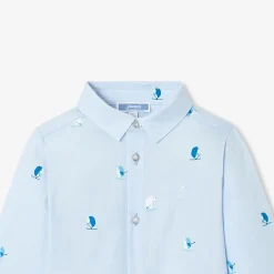 Jacadi Shirts|Oxford baby boy shirt Cloud