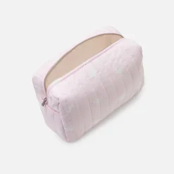 Jacadi Bath Towels And Bath Capes|Diaper Bags And Toiletry Bags|Padded toiletry bag Jacadi Powder Pink