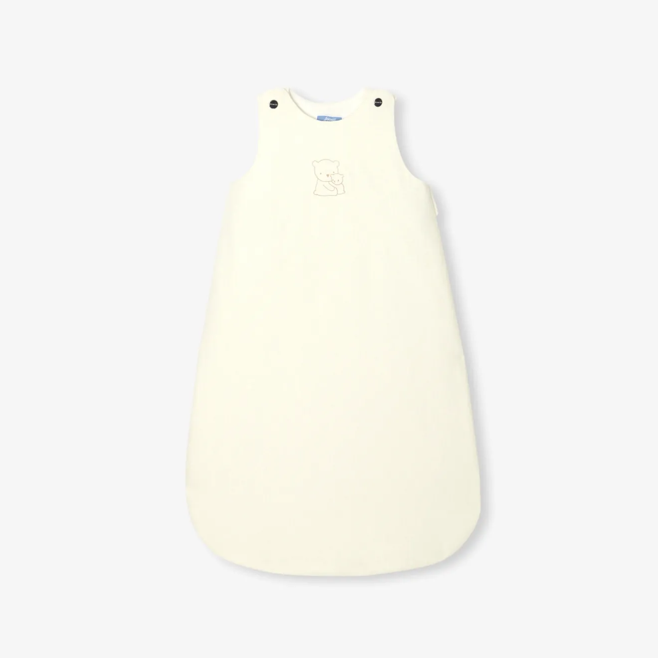 Jacadi Sleeping Bags And Blankets|Sleeping Bags And Blankets|Sleeping bag 0-6 months in linen Jacadi soft white