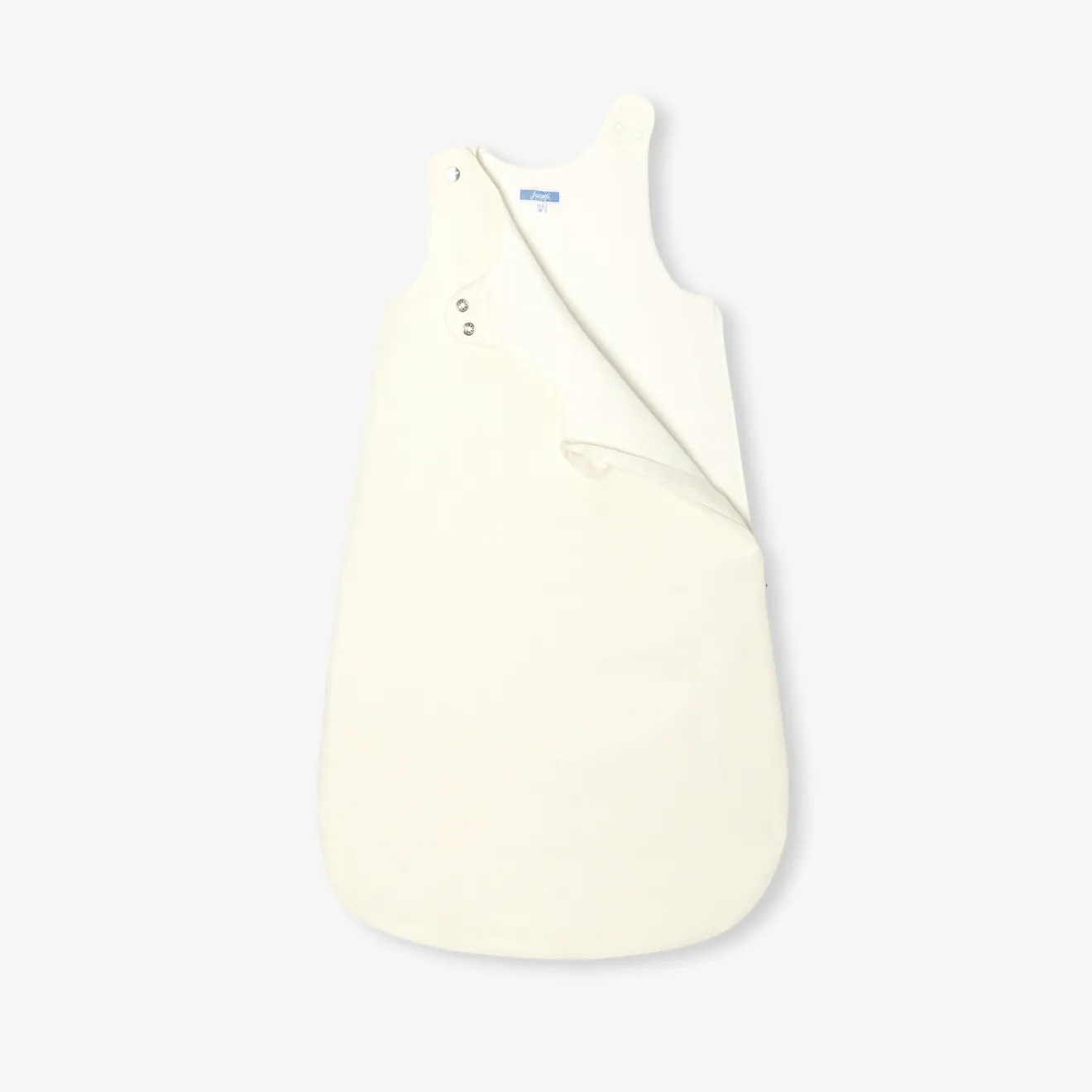 Jacadi Sleeping Bags And Blankets|Sleeping Bags And Blankets|Sleeping bag 0-6 months in linen Jacadi soft white