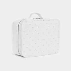 Jacadi Diaper Bags And Toiletry Bags|Diaper Bags And Toiletry Bags|Small cotton baby suitcase Jacadi soft white