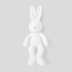 Jacadi Plush And Activity Toys|Plush And Activity Toys|Small rabbit plush toy Jacadi White