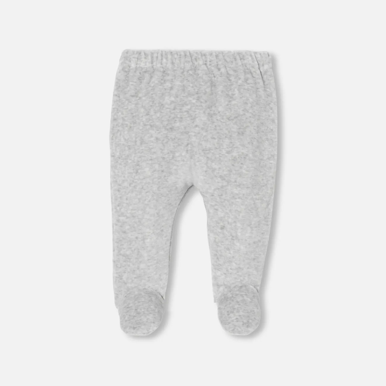 Jacadi Bloomers, Overalls And Sets|Velvet baby comfort set Jacadi light Heather Grey